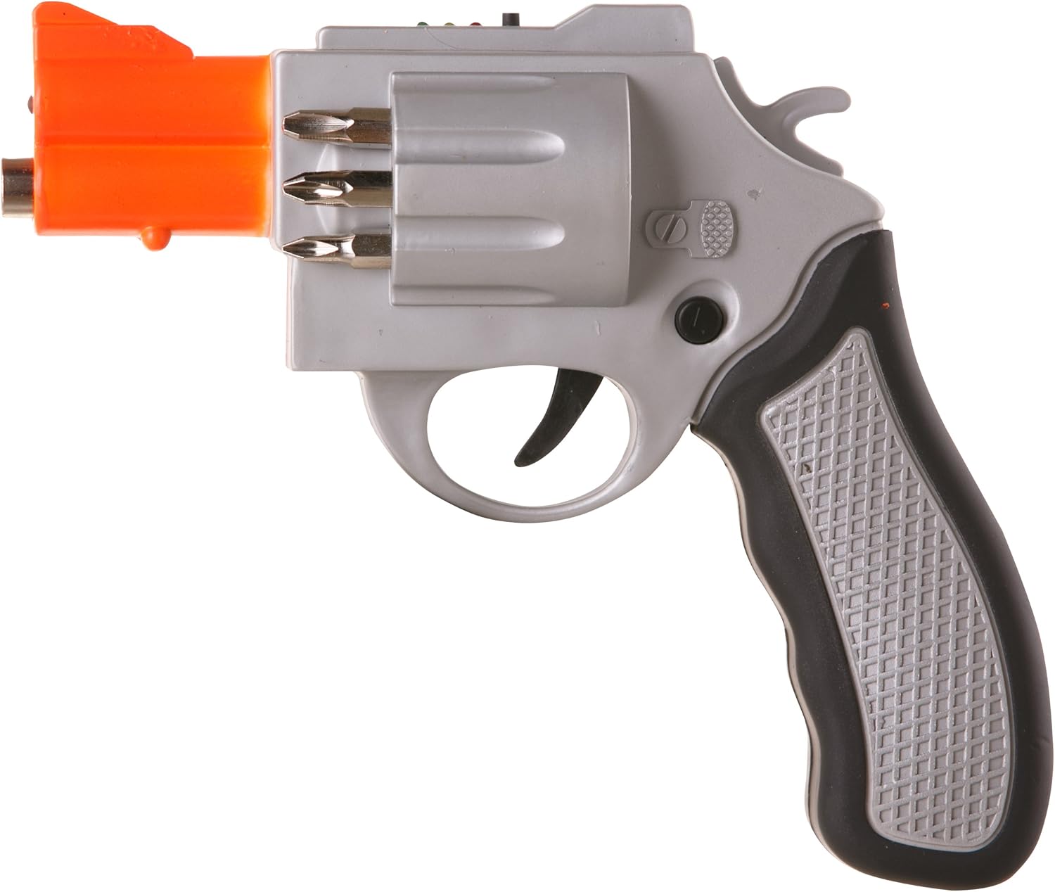 Forum Novelties Revolver Shaped Electric Screwdriver Gun with 6 Drill Bits