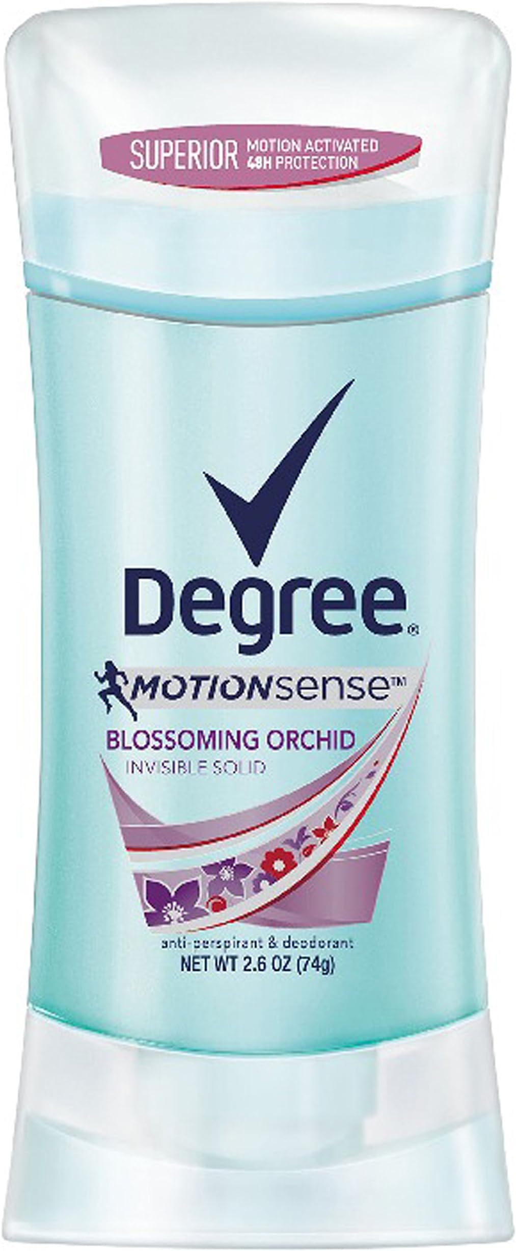 Degree Women MotionSense Antiperspirant Deodorant, Blossoming Orchid, 2.6 oz