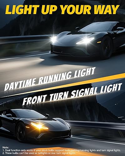 Miniatura 31 de Yorkim Bombilla LED ultra brillante 7440 roja T20 7441 7443 7444 W21W para luz de marcha atrás de respaldo, luz de ruptura, luz trasera, luz de Rojo