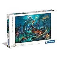 Clementoni - 33023 - Puzzle Collection - The Underwater Battle