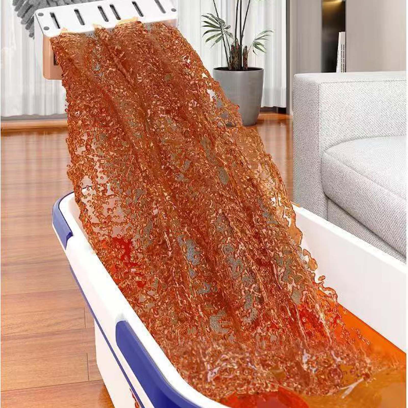 Mop Microfibra con Mocio Pavimenti, Lavapavimenti per Pulizia Domestica, Panno Lavabile Riutilizzabile Assorbente, Scopa Lavapavimenti con Manico Telescopico per Cucina Bagno E Diverse Superfici