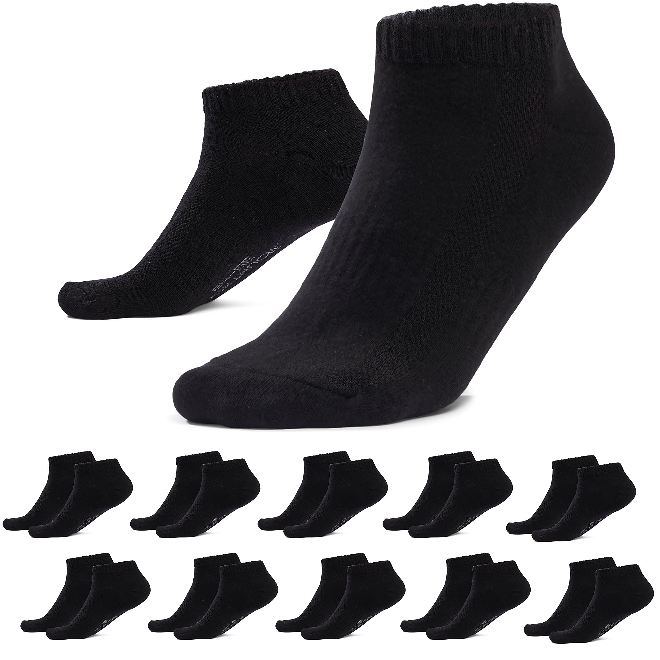 MOUNTREX Sneaker Socken Damen & Herren (10 Paar) Kurze Socken, Sneakersocken