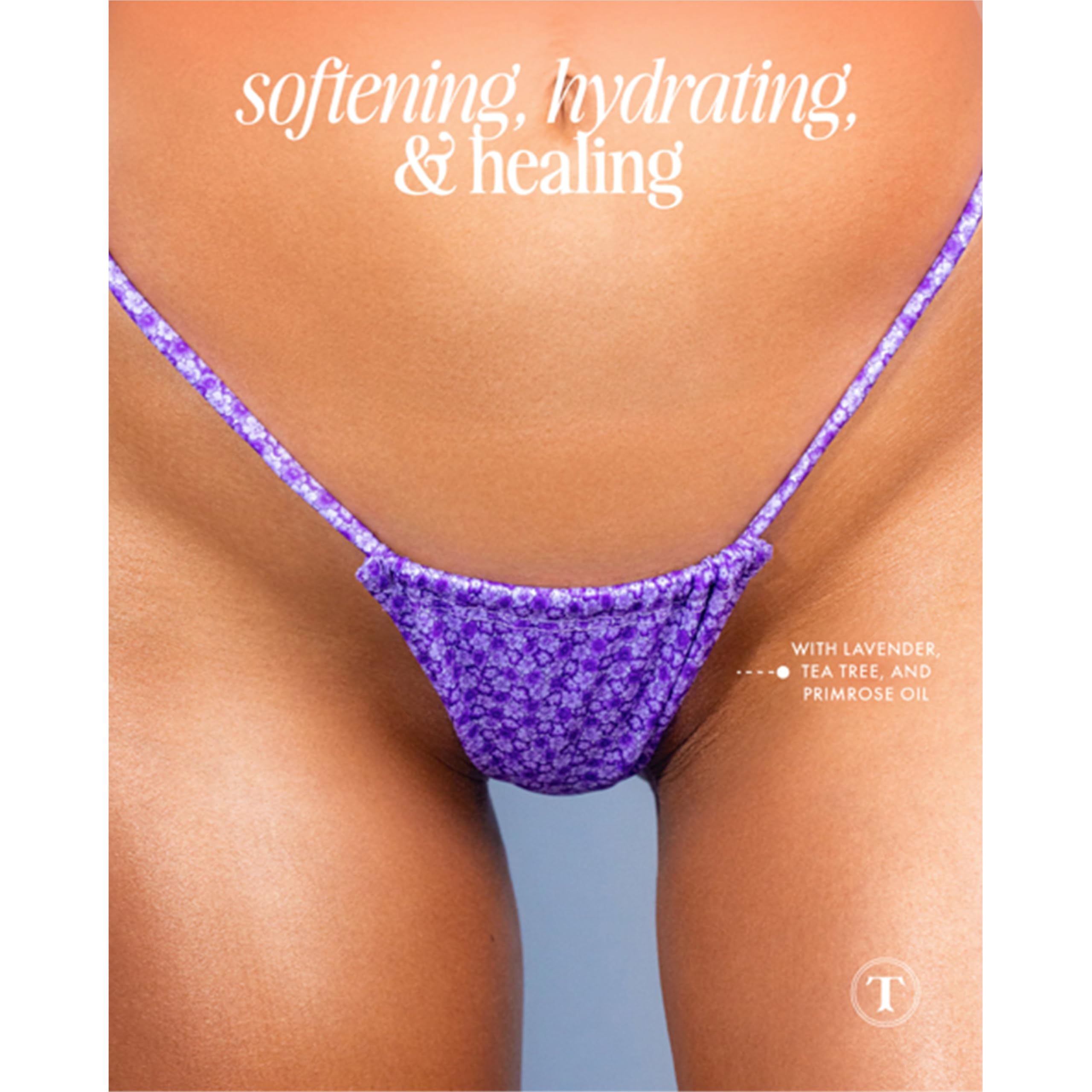 Truly Cooka Collection | Soothing & Hydrating Treatment for Sensitive Areas | Prevents Irritation and Ingrown Hair in Bikini Line & Intimate Areas