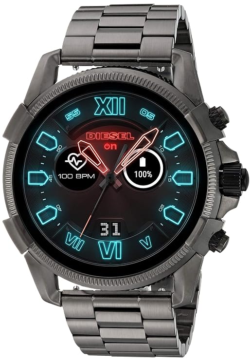 diesel full guard 2.5 men grey smart watch dzt2011