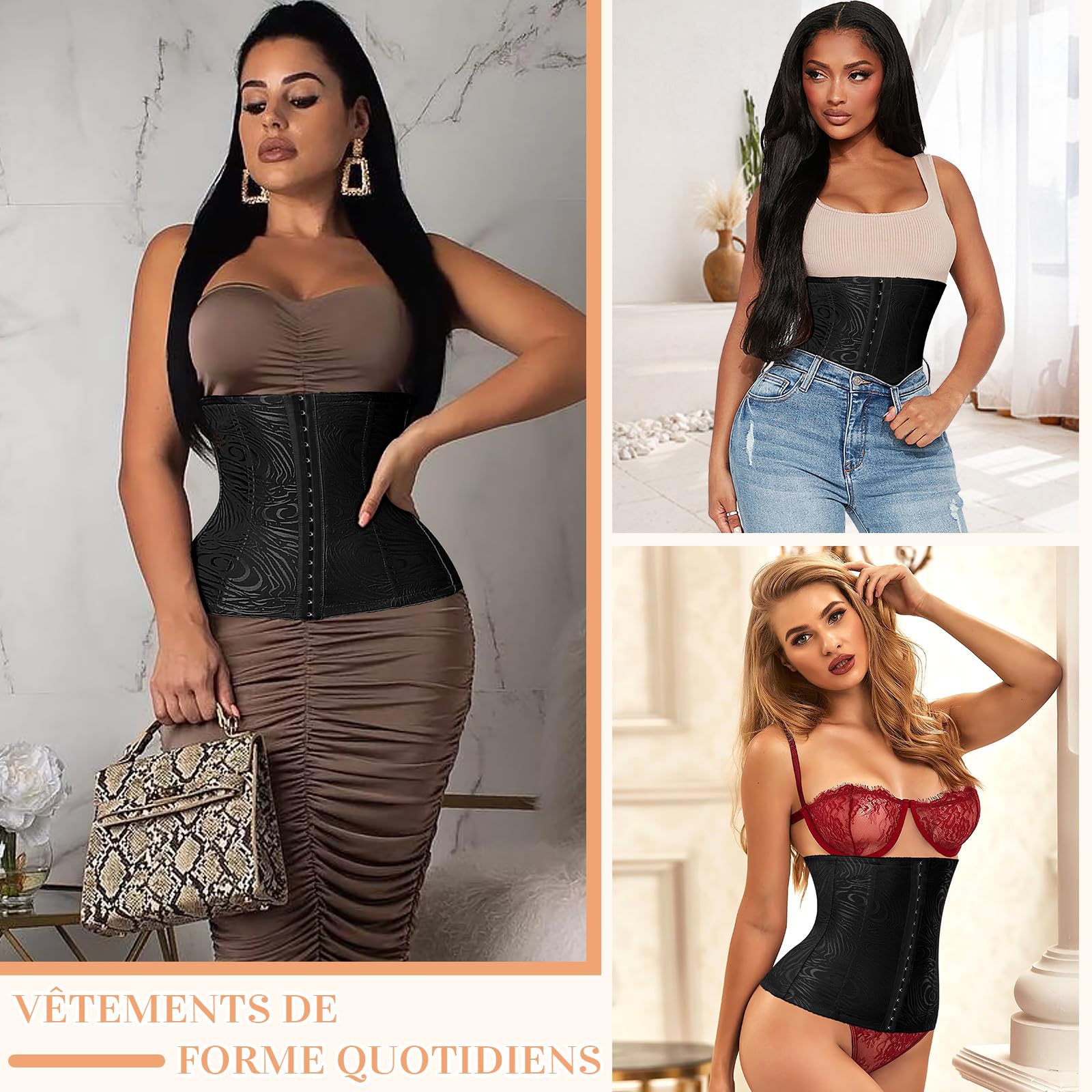 Femme Waist Tranier Corset Body Sculptant