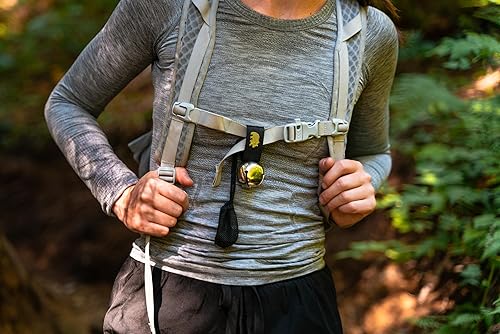 Miniatura 8 de Coghlan's Campana magnética de oso con silenciador, color azul, seguridad al aire libre para senderismo, campamento y protección de la vida