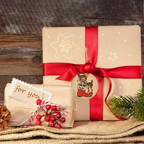 Miniatura 6 de QTLCOHD 50 piezas de rebanadas de madera natural de 2.8 a 3.1 pulgadas, adornos de rebanadas de madera sin terminar, círculos de madera sin perforar