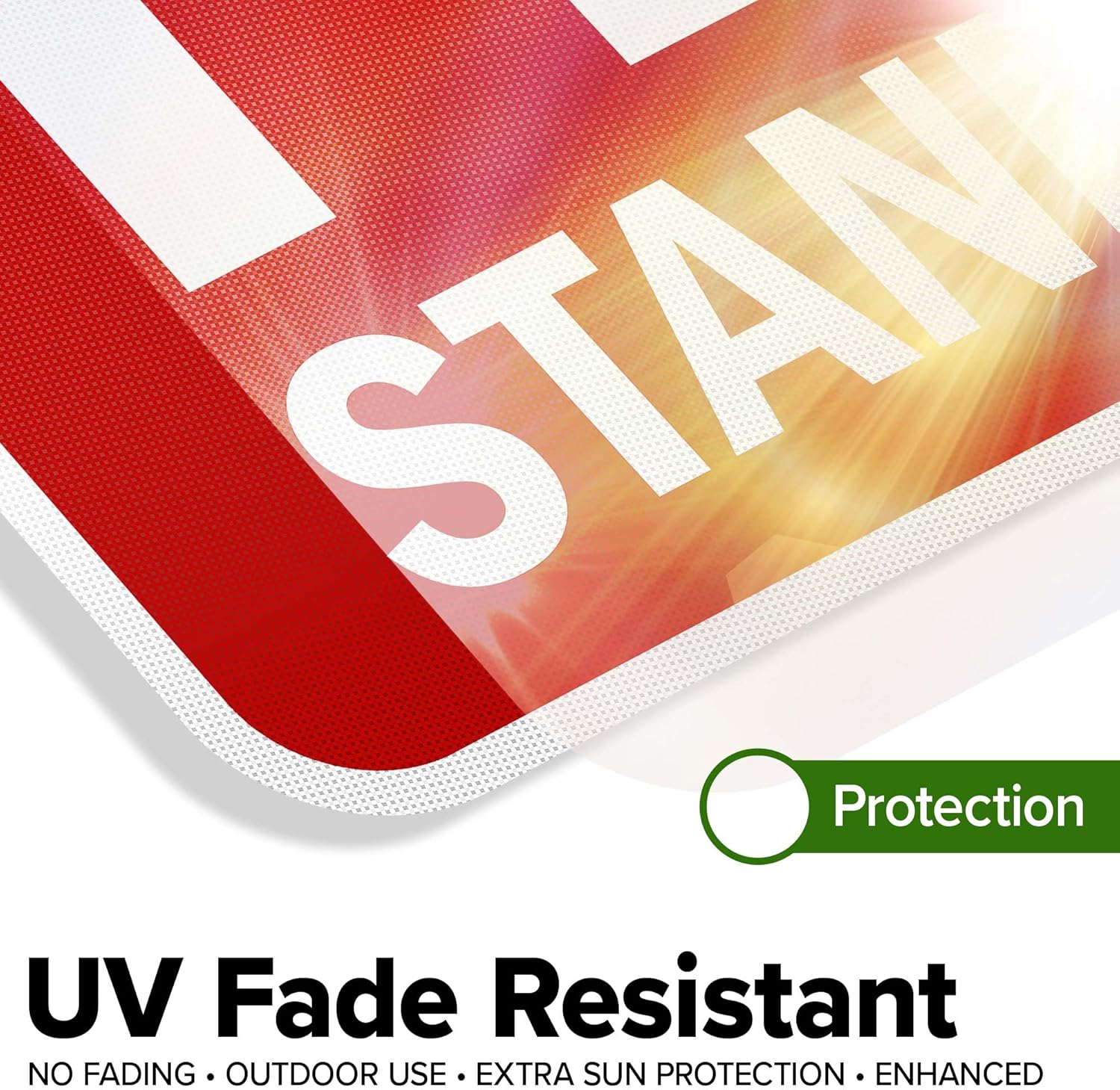 FDC Standpipe Red Sign, 12x18 Inches, 3M EGP Reflective .063 Aluminum, Fade Resistant, Made in USA by My Sign Center