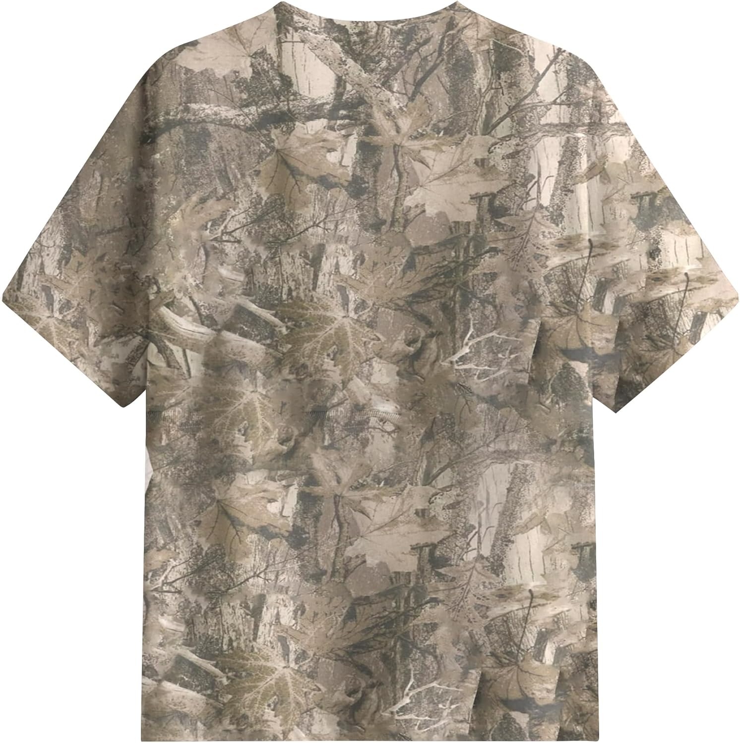 Oversized Camo T Shirts for Women Men Maple Leaf Short Sleeve Camo Tee Shirt Summer Casual Graphic Tops Streetwear - Image 3
