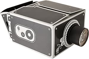 Smartphone Projector, Portable Phone Projector, Black - Luckies of London