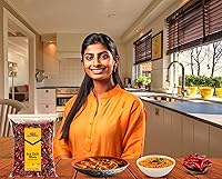 Vista 4 de Rani Chilli Entero (Lal Mirch Sabut) 14oz (400g) Todo natural Vegano Sin colores Apto para gluten Sin OMG Kosher