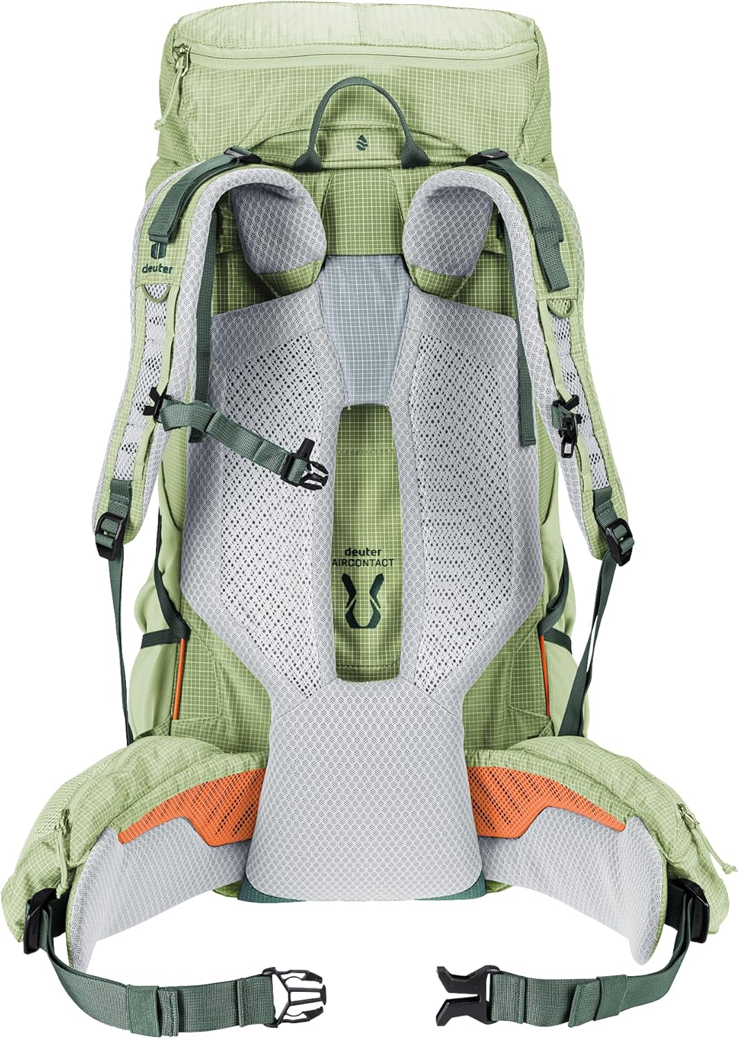 Deuter Women's Aircontact Ultra 35 + 5L SL Lightweight Trekking & Thru-Hiker Backpack for Backpacking & Long-Distance Hiking & Travel - Mineral-Ivy