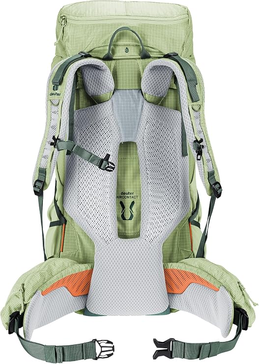 Deuter Women's Aircontact Ultra 35 + 5L SL Lightweight Trekking & Thru-Hiker Backpack for Backpacking & Long-Distance Hiking & Travel - Mineral-Ivy