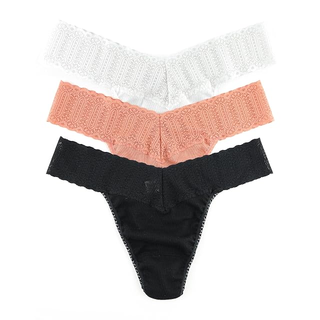 hanky panky - Eco RX Original Rise Thongs for Women Cotton Underwear Sustainable Tencel Material One Size 4-14