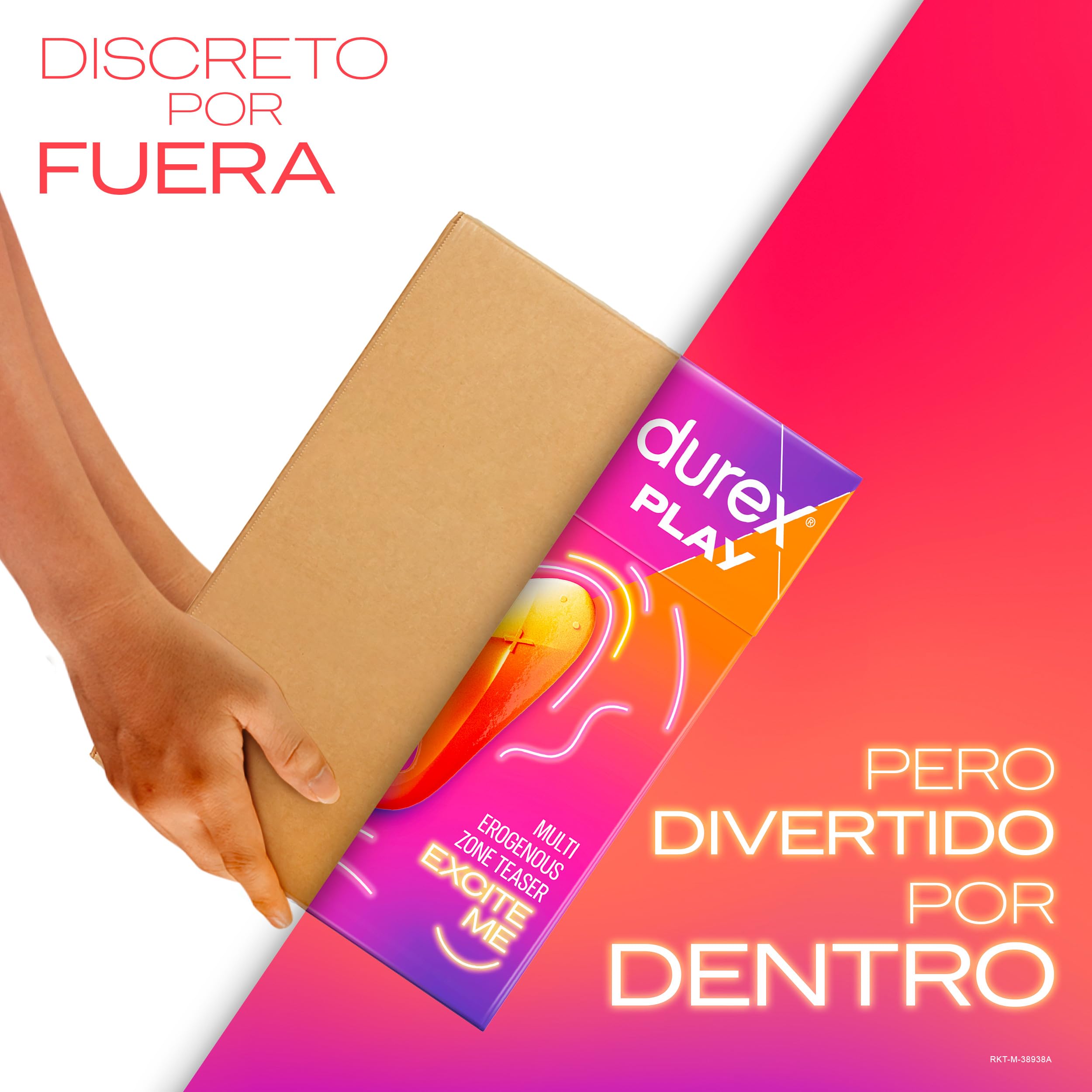 Durex Vibrador Estimulador Multi Uso RIDE & TEASE, juguete sexual para mujer, hombre y pareja, 7 modos de vibración y resistente al agua