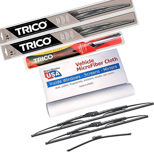 Miniatura 22 de WiperBladesUSA Juego de limpiaparabrisas compatible con Toyota Corolla 2013 (juego de 2) limpiaparabrisas