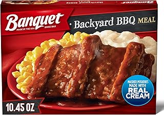 Banquet Backyard BBQ, Frozen Meal, 10.45 oz.