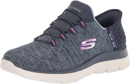 Skechers Women's Hands Free Slip Ins Summits Dazzling Haze Sneaker