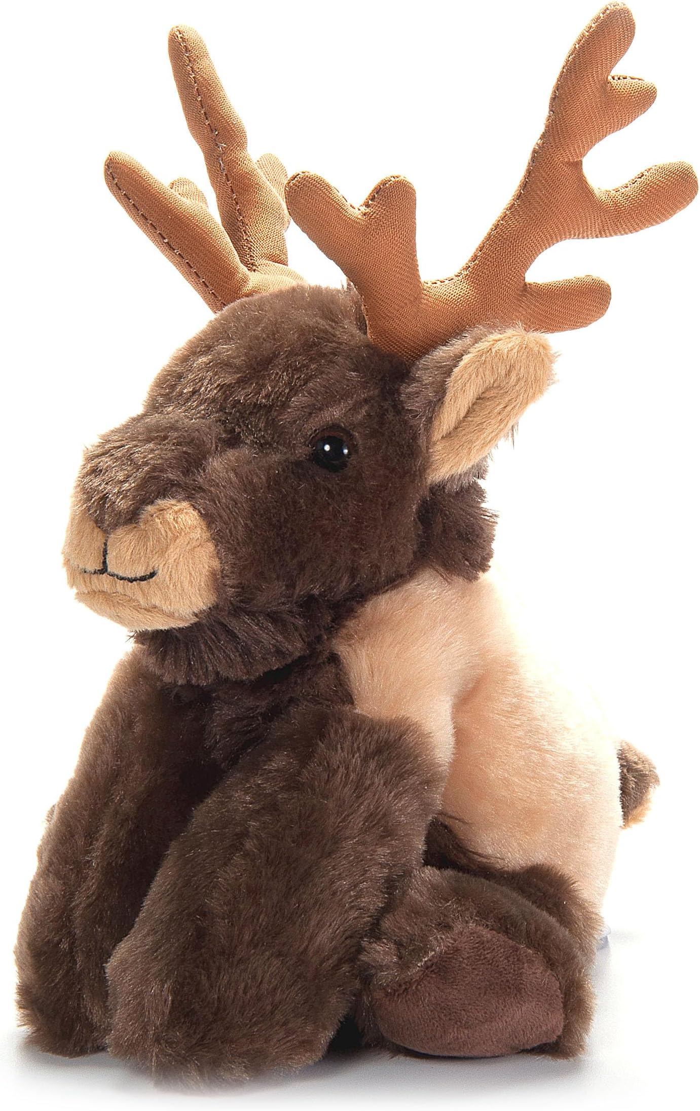 The Petting Zoo Elk Stuffed Animal Plushie, Gifts for Kids, Wild Onez Zoo Animals, Elk Plush Toy 9 Inches
