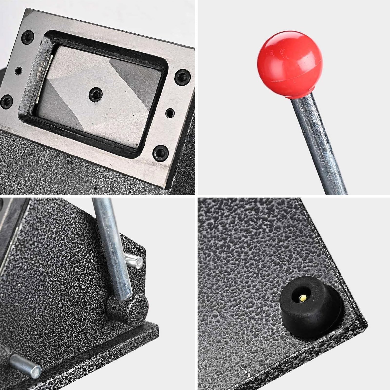 Ręczny obcinacz narożny do kart identyfikacyjnych, 86 x 54 mm, narzędzie do tworzenia identyfikatorów, przenośny, wytrzymały dziurkacz do wizytówek, do domu, biura, hotelu, firmy, sali