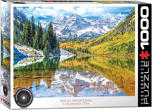EuroGraphics Rocky Mountain National Park - Rompecabezas de 1000 piezas 1925 x 265 pulgadas