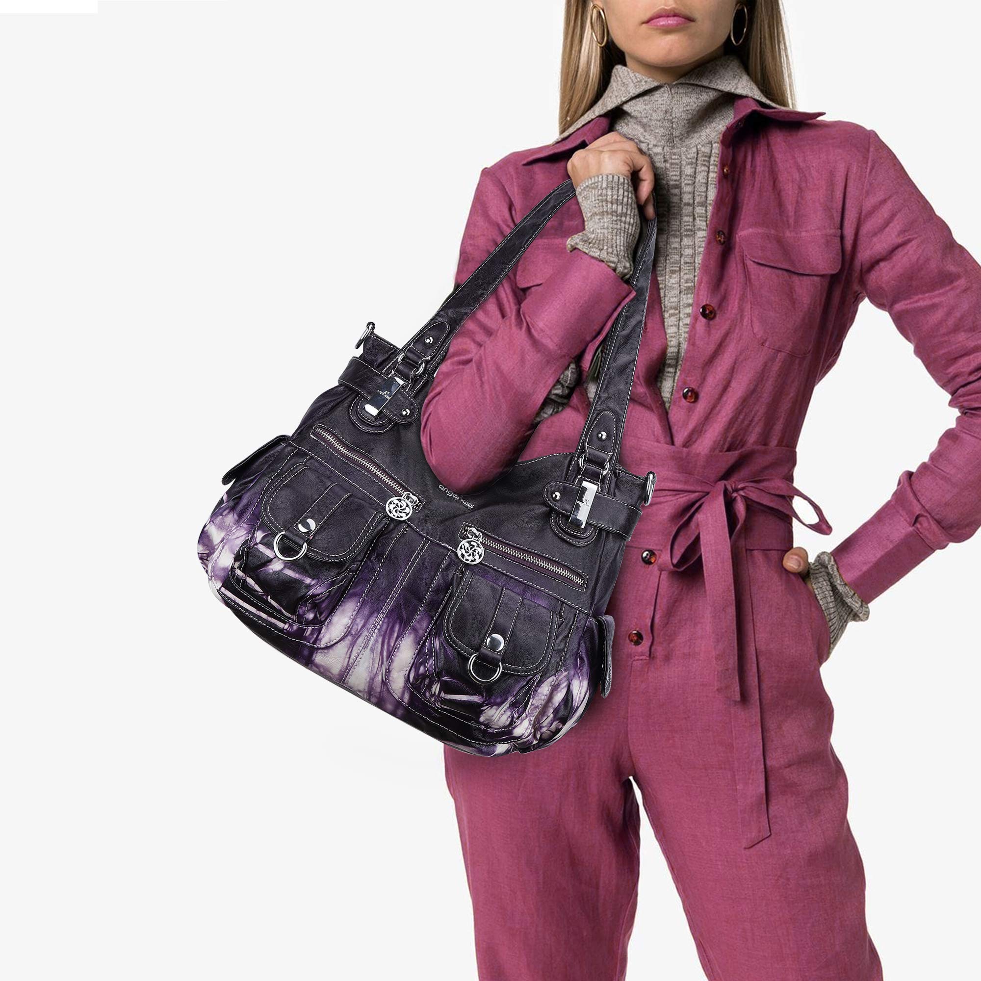 Angel Kiss Torba z zamkiem błyskawicznym Kobiety handbag with crossbody strap