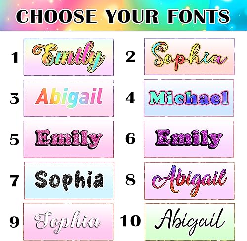 Miniatura 4 de Lonchera con nombre personalizado para niños, diseño brillante, reutilizable, aislada, a prueba de fugas, bolsa térmica a prueba de fugas, bolsas de