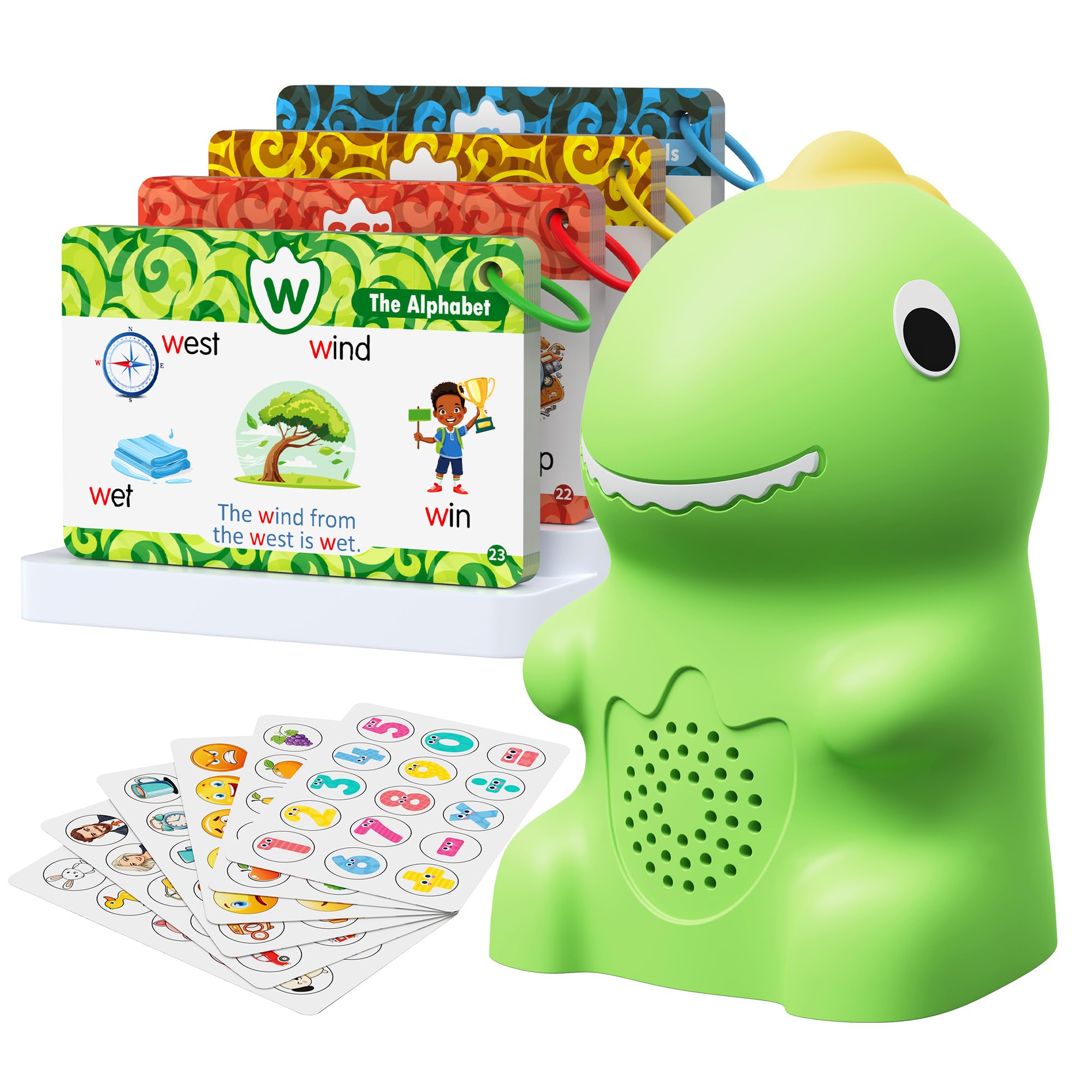 Amazon.com: Dinosaur Talking Pen with Phonics Cards, Montessori