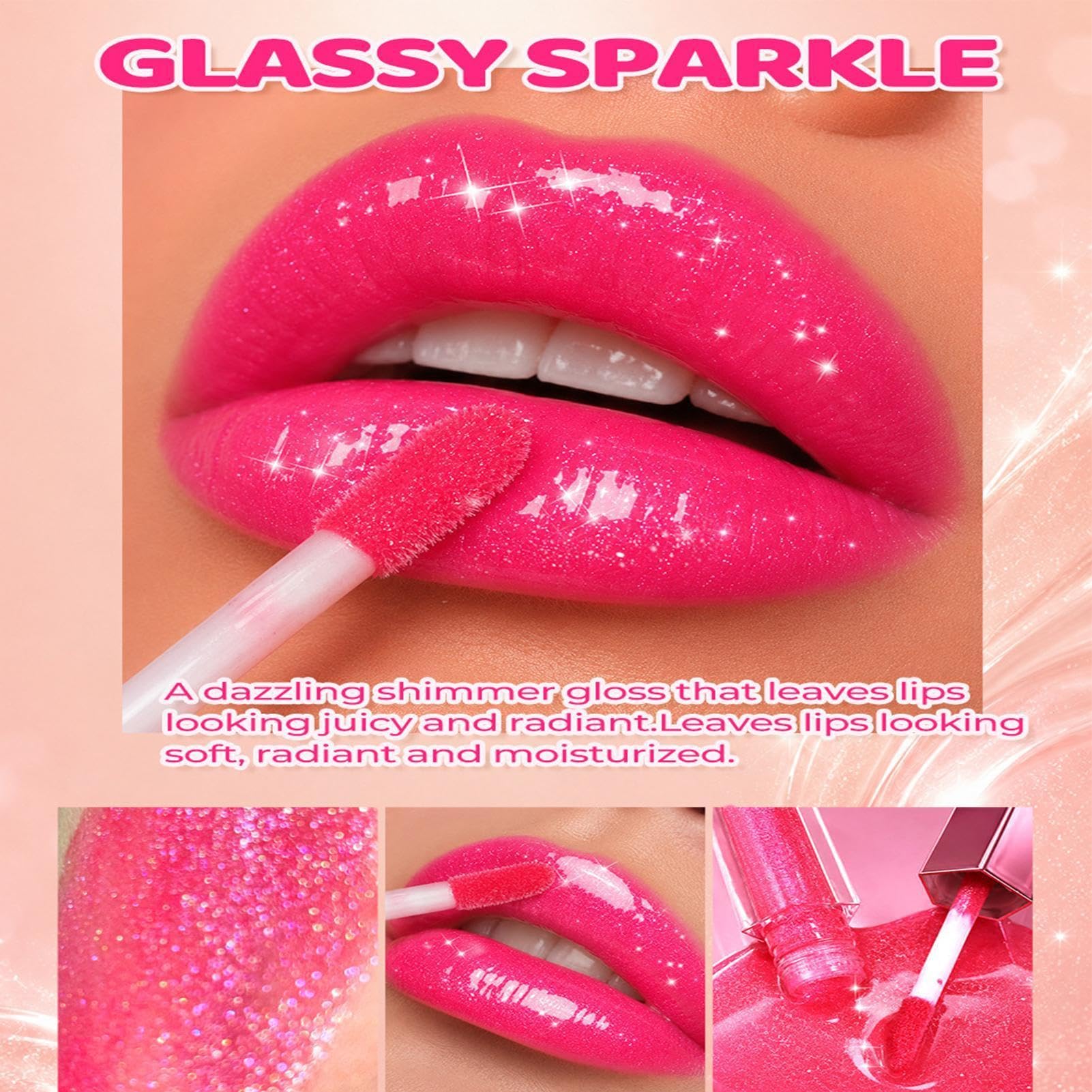Lucidalabbra Brillante 12 Colori Rossetto Lucido Idratante E Rimpolpante | Lucidalabbra Glow Per Donne Ragazze Fidanzata Feste Shopping Incontri Serate Halloween Festival