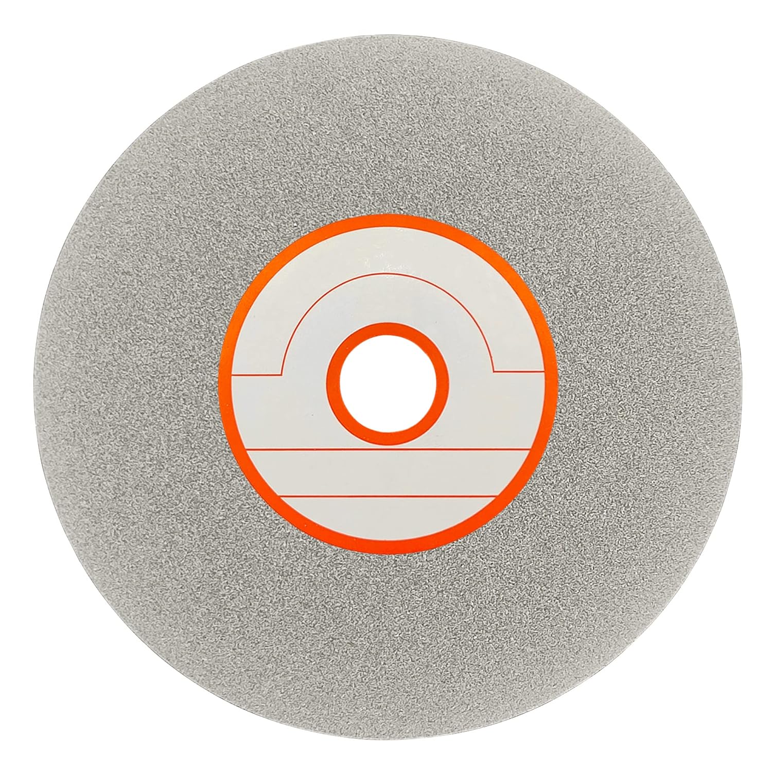 Diamond Flat Lap Disc 4 Inch 180 Grit, 5/8 Inch Arbor, Diamond Flat Lap Wheel for Gemstone Glass Ceramics, Grinding Sanding Disc, Lapping Polishing Disc