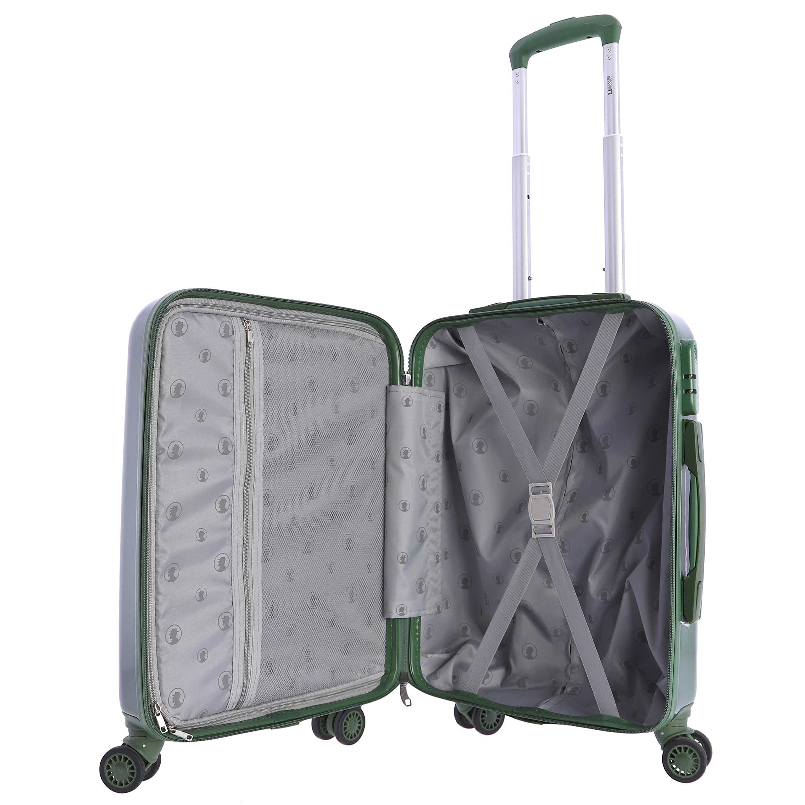Coronel Tapioca - Maletas de Viaje Cabina - Maleta Cabina 55x40x20 - Maleta de Viaje - Maleta de Cabina Resistente - Trolley Equipaje para Avion Resistente con 4 Ruedas de 360º y candado