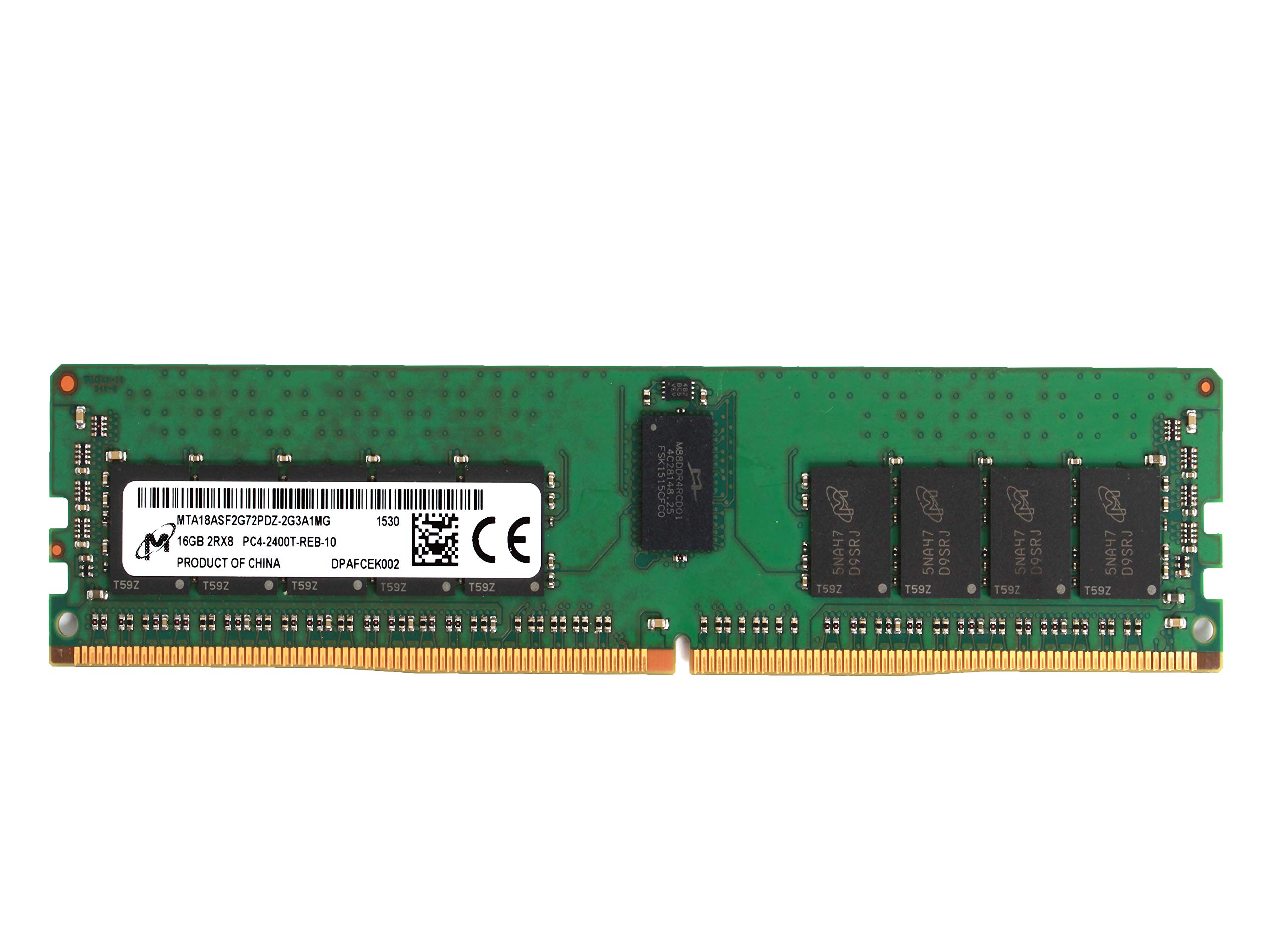 Micron 16GB DDR4 ECC RDIMM PC4-2400T 2枚 Micron 16GB PC4-2400T-R Registered ECC 2RX8 Memory RDIMM