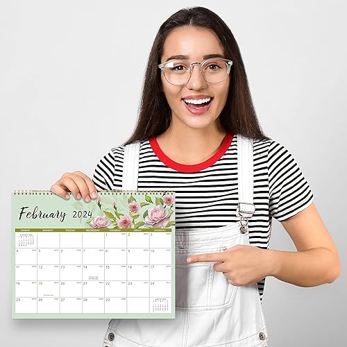 Miniatura 7 de Calendario 2024  Calendario de pared 2024, 12 calendario mensual 2024 de enero de 2024 a diciembre de 2024, calendario de pared 2024 con