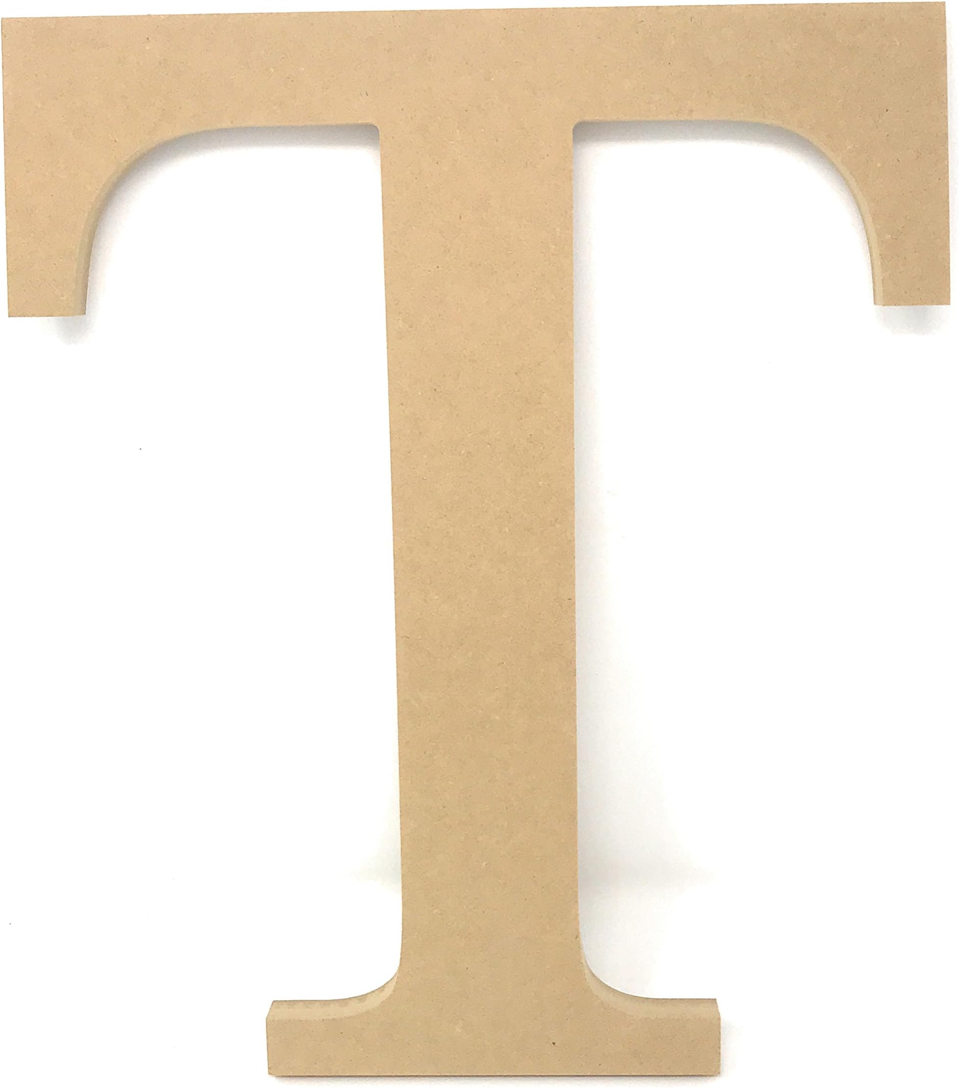 22โ Wooden Greek Letter Tau Unfinished Greek Wooden Letters for Greek Fraternity / Sorority Paintable 22" Tall Letter (Tau)