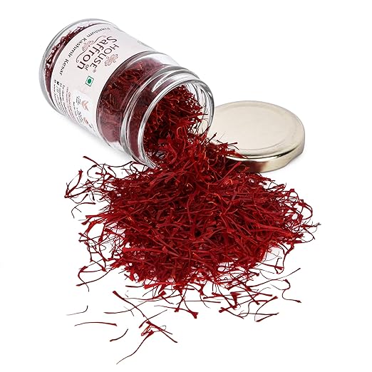 House of Saffron 10grams Original Saffron Kashmiri Certified Grade A1+++ Kesar/Kumkuma puvvu