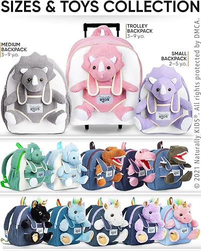 Miniatura 279 de Naturally KIDS - Juguetes de unicornio para niños y niñas de 2 a 3 años, regalos de cumpleaños, mochila de unicornio para niños pequeños 03 Unicornio