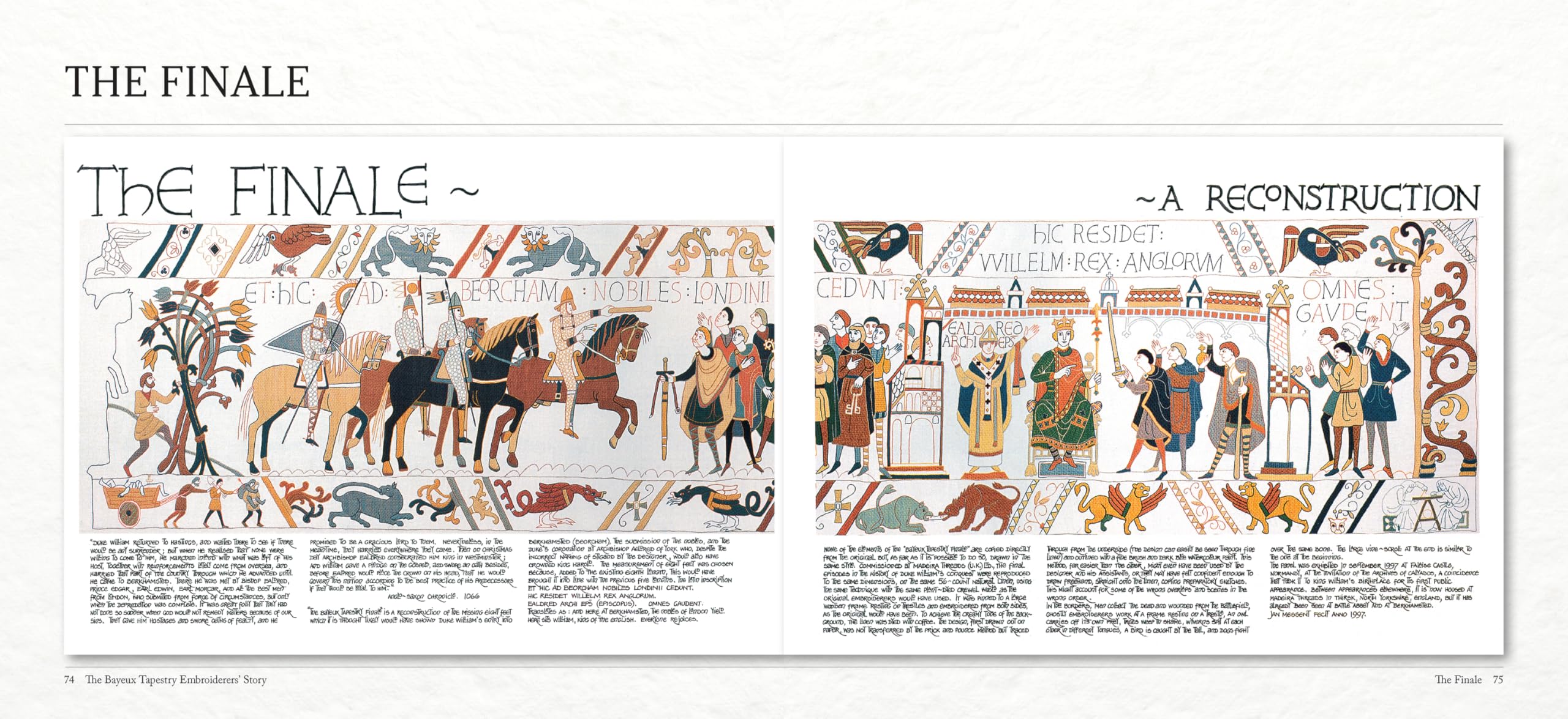 The Bayeux Tapestry Embroiderers’ Story