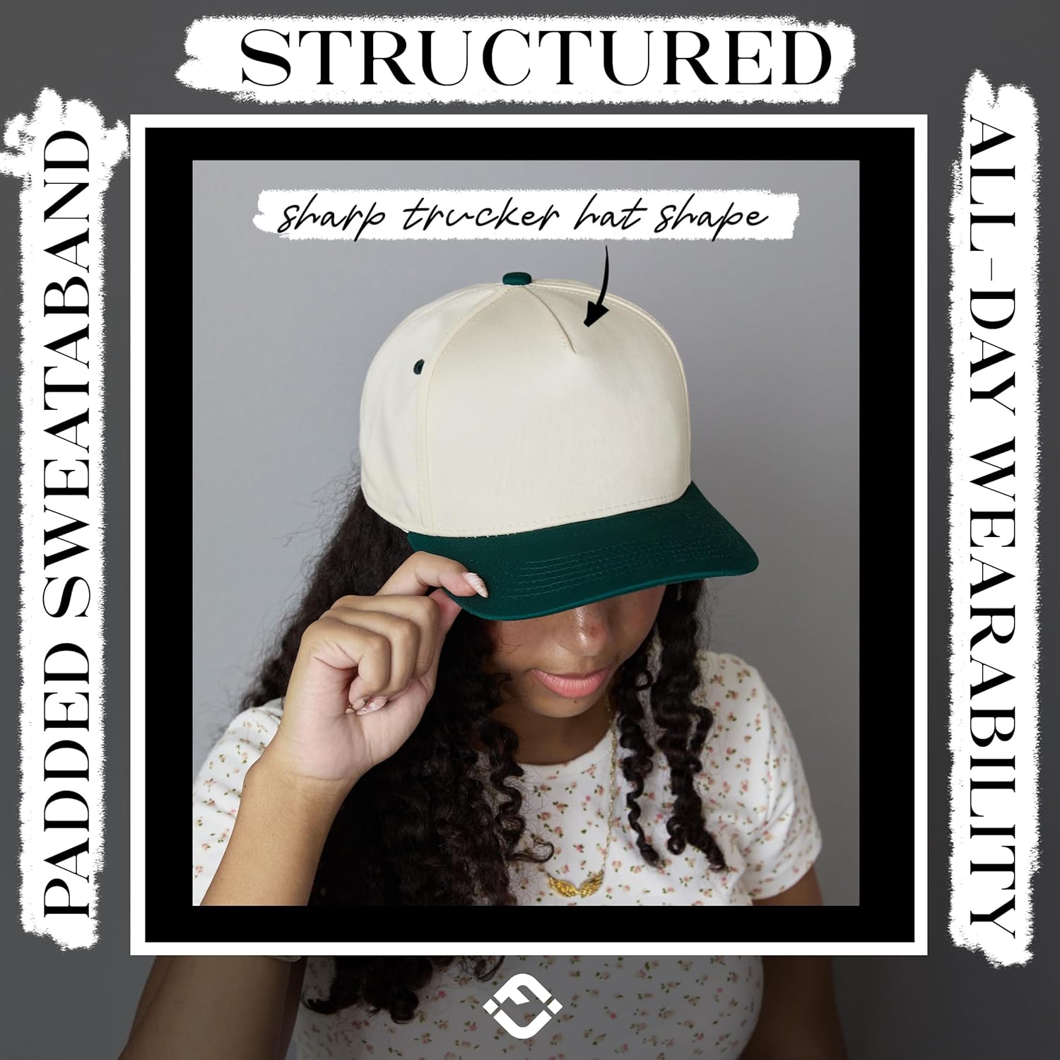 Funky Junque Vintage Canvas Snapback Hat - Adjustable 2 Tone Cap for Men Women - Put It On My, Cowboy, Girl Dad, Funny - Image 5