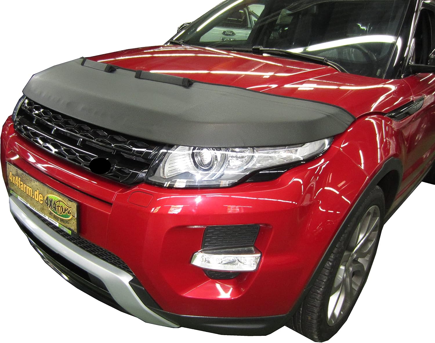 AB3-00116 HOOD BRA Front End Nose Mask Compatible with Land Range Rover Evoque 2011-2018 Bonnet Bra STONEGUARD PROTECTOR TUNING