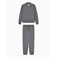 EMPORIO ARMANI TUTA DA UOMO TERRY FULL ZIP GRIGIO XL