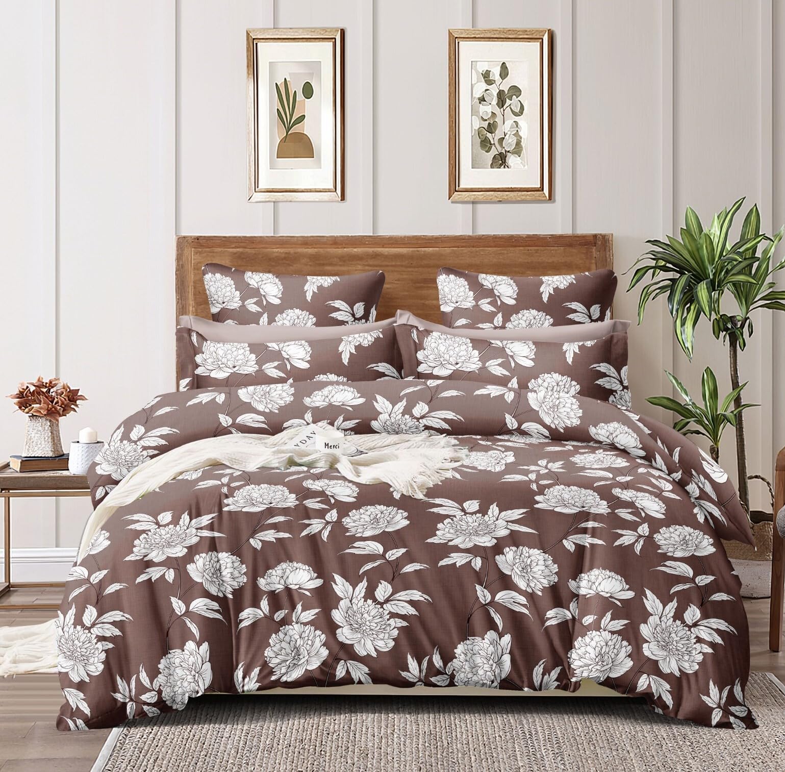 220 GSM Microfiber Reversible AC Comforter Single Bed/Blanket/Quilt/Duvet (60" x 90" inch, Rusett)-image-3