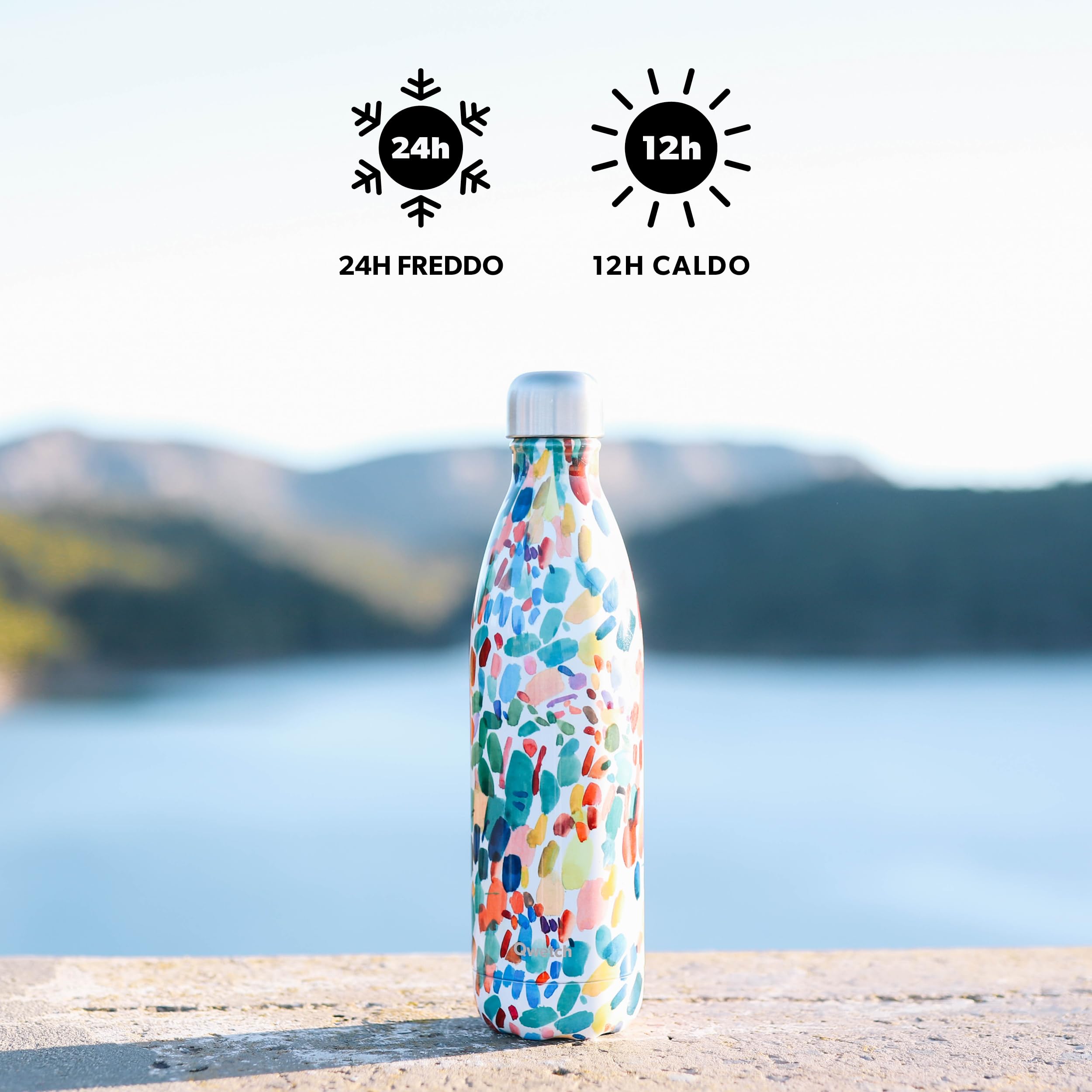 Qwetch - Bottiglia termica Arty 750 ml