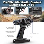 Jetwood x Hyper Go 1/16 Fast Remote Control Car pour adultes, électrique 4WD RTR RC Voitures, grande vitesse RC Camion AWD, Max 38 kph Camion hors route, JC16W avec 2 Piles
