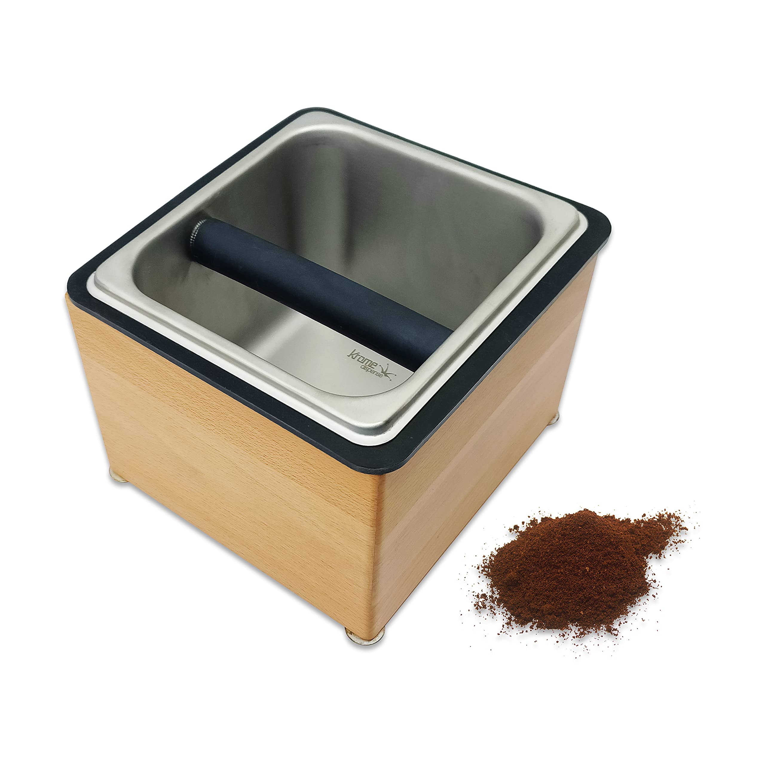 BartechCoKnock Box, Counter Top, Wooden Finish