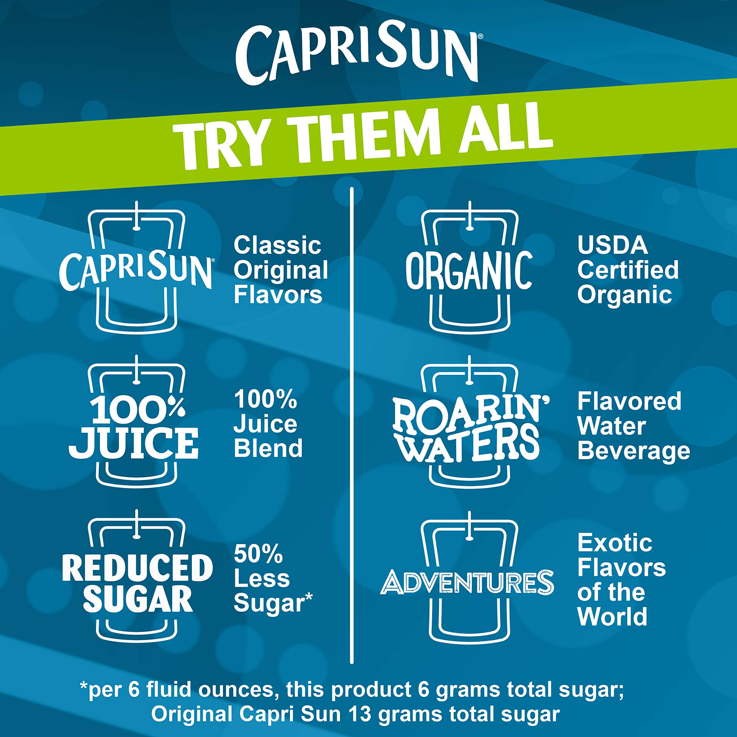 Capri Sun Strawberry Kiwi Ready-to-Drink Juice (10 Pouches)