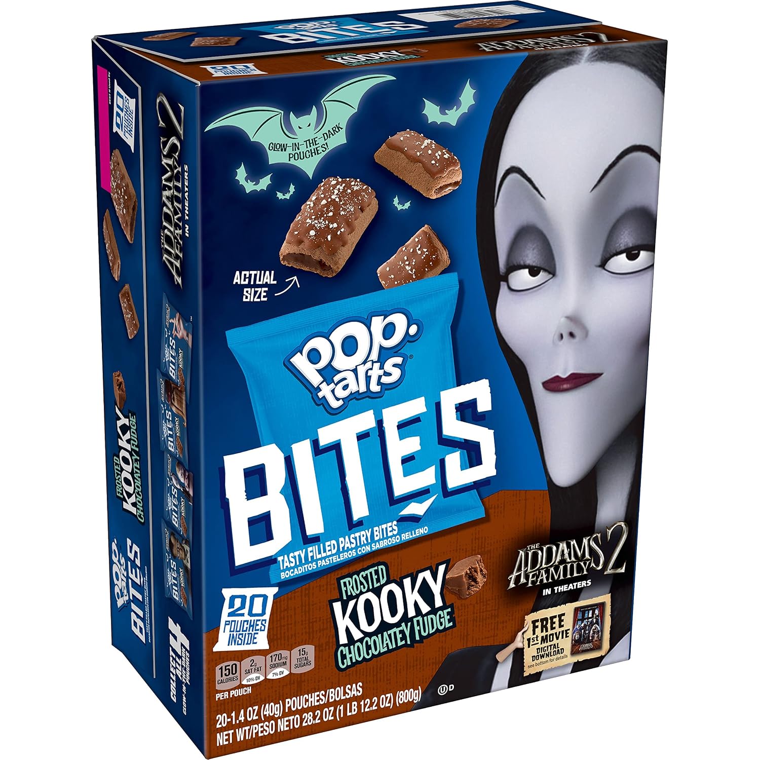 Pop-Tarts Frosted Chocolate Bites, 1.4 Ounce each, 20 Count (Pack of 1)