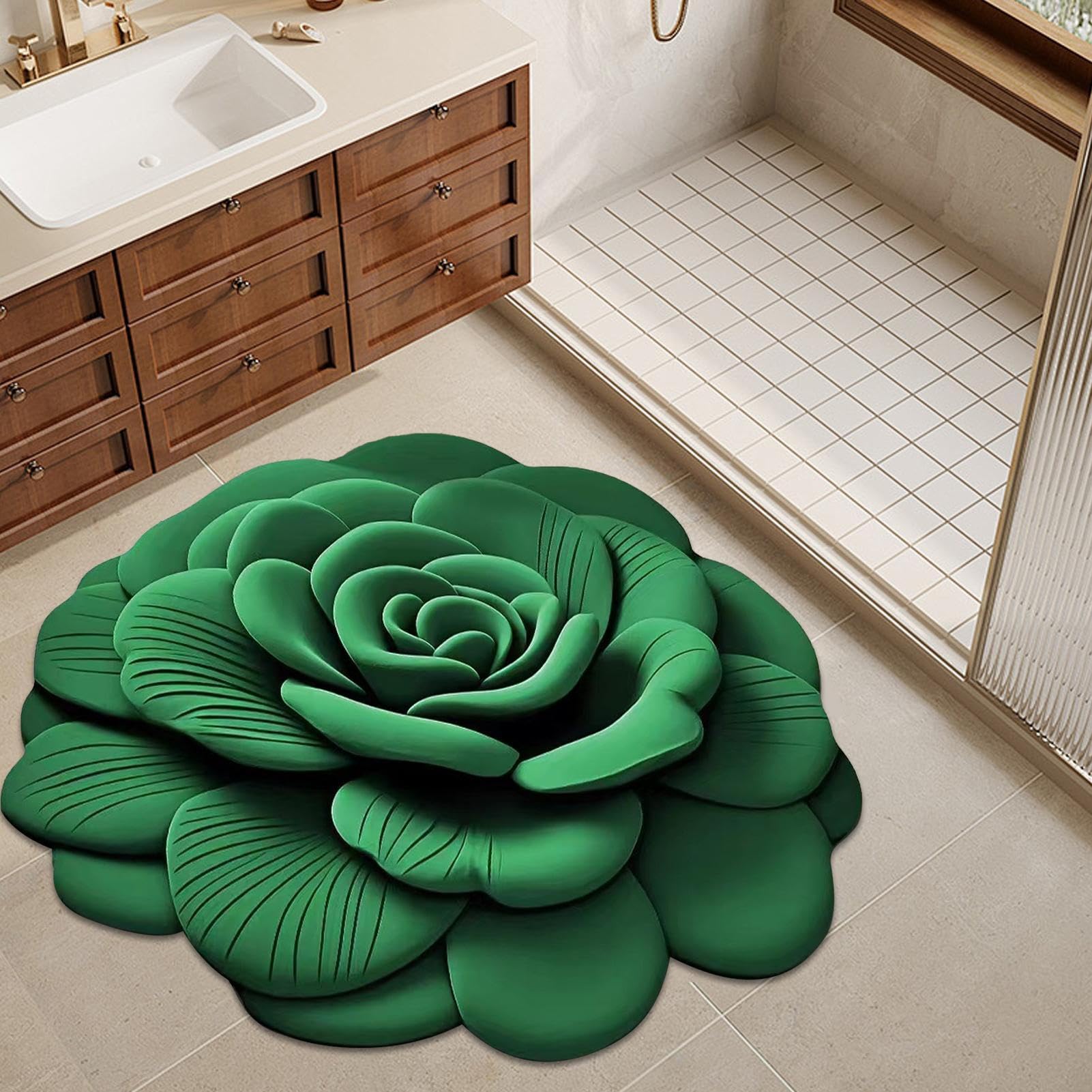 Alfombra de Baño Antideslizante Alfombrilla Absorbente para Cuarto de Baño | Felpudo Reutilizable para Entrada Pasillos Puertas