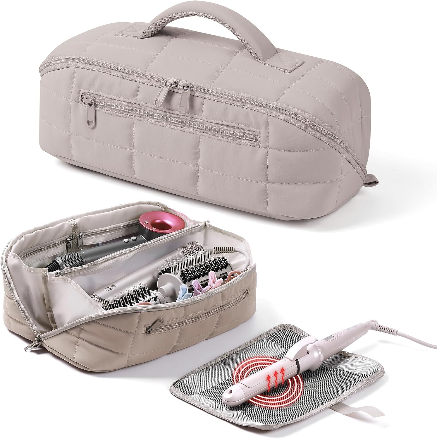 Hair Dryer Travel Bag Compatible with Shark Flexstyle HD430