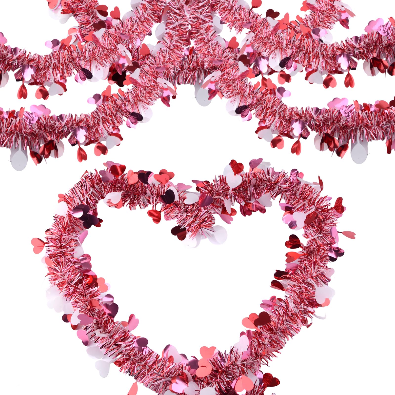 Guirlande Saint-Valentin brillante pour illuminer vos salles de fiançailles - Lot de 10