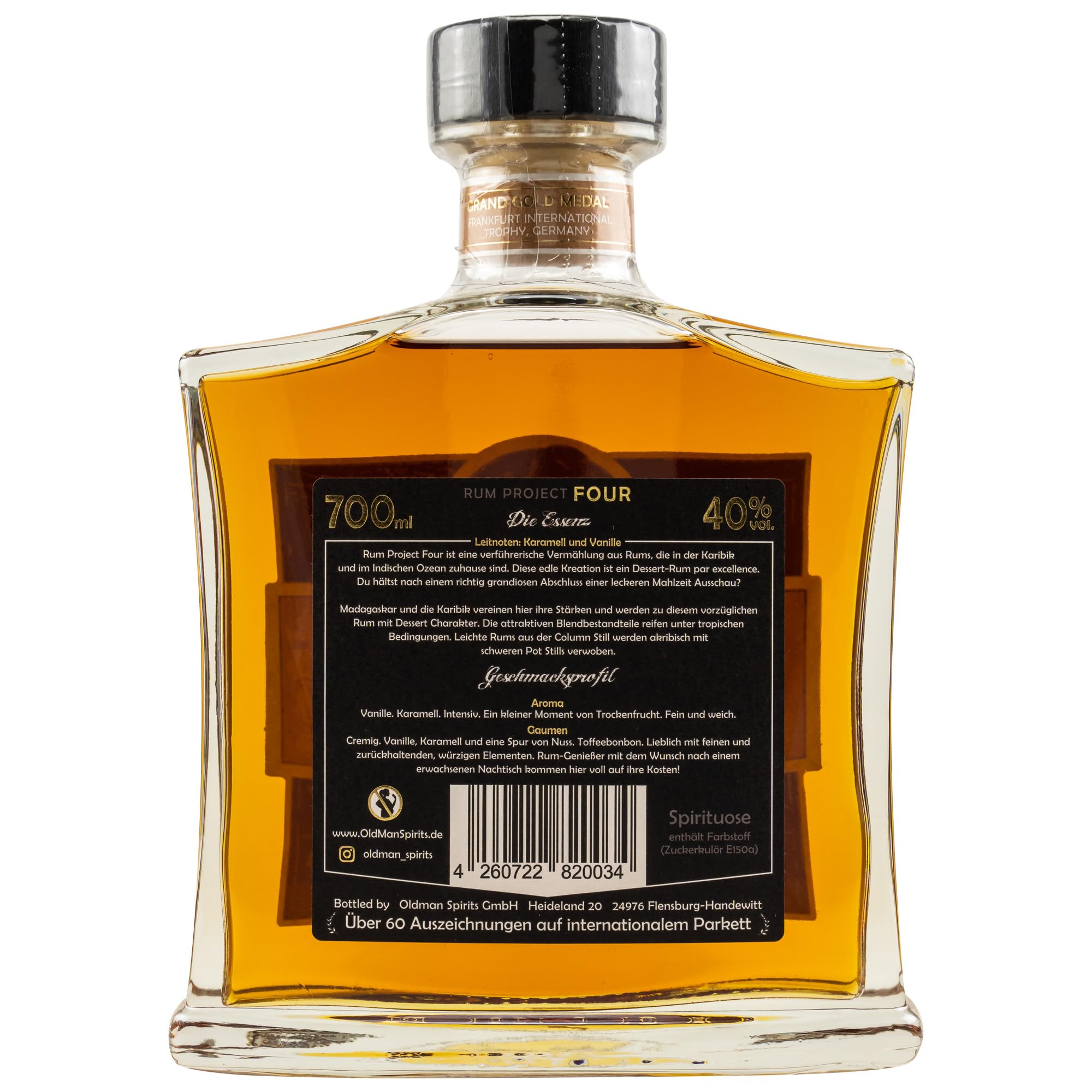 Rum Project Four (Vanilla Cane) by Spirits of Old Man 0,7l 40%